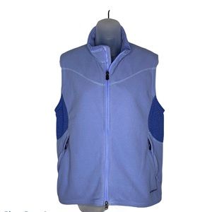 Patagonia Polartec Fleece Vest front zip Sz L